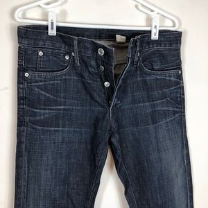Helmut Lang Vintage Mens Button Jeans Sz 28/34